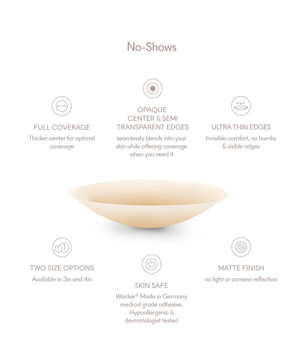 NO-SHOW | ADHESIVE NIPPLE COVERS