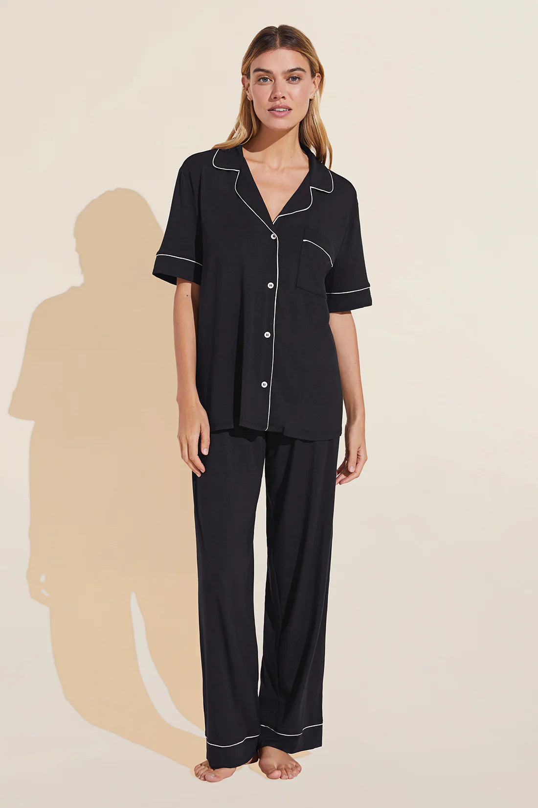 GISELE SHORT SLEEVE AND PANT PJ SET