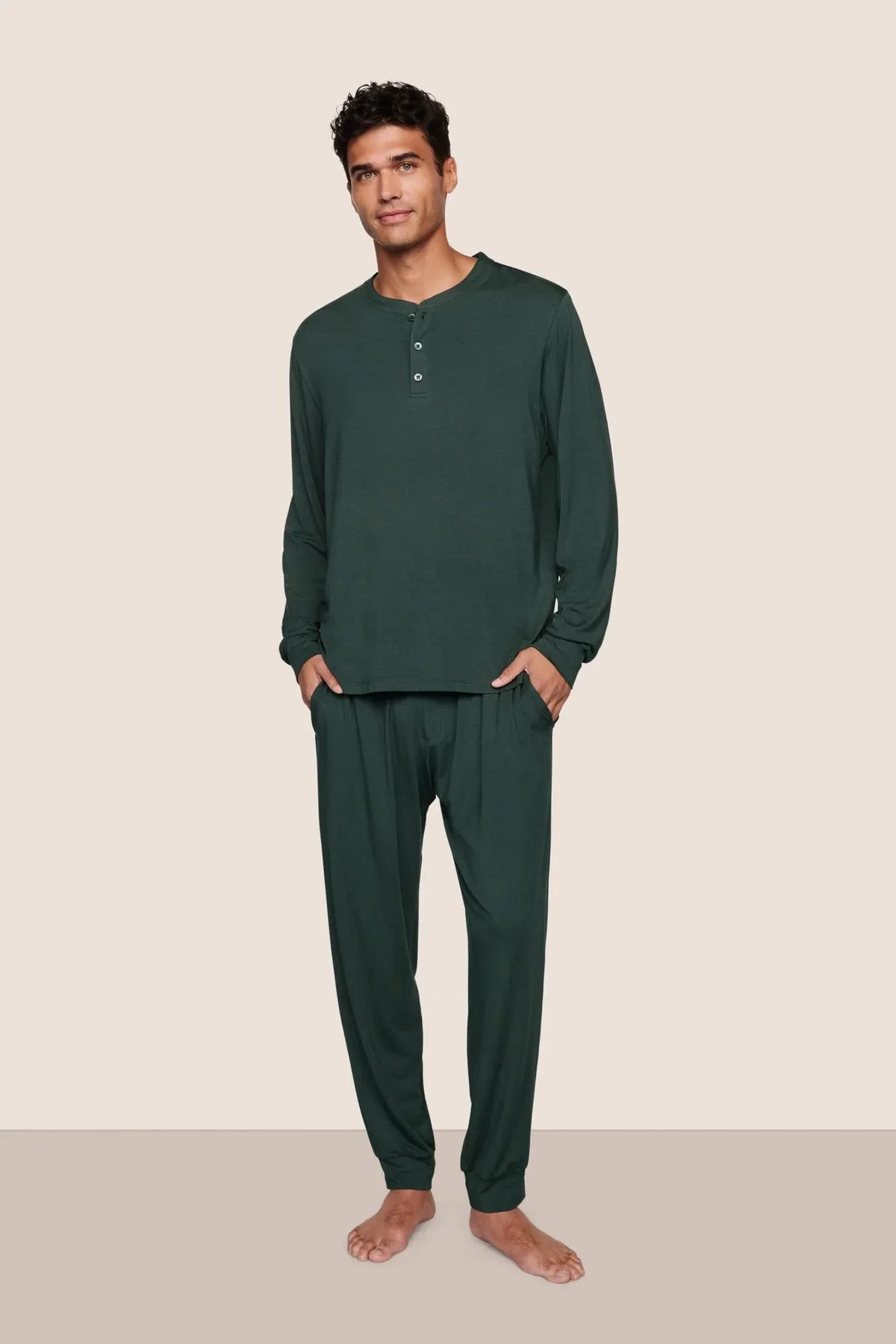HENRY TENCEL MODAL LONG PJ SET