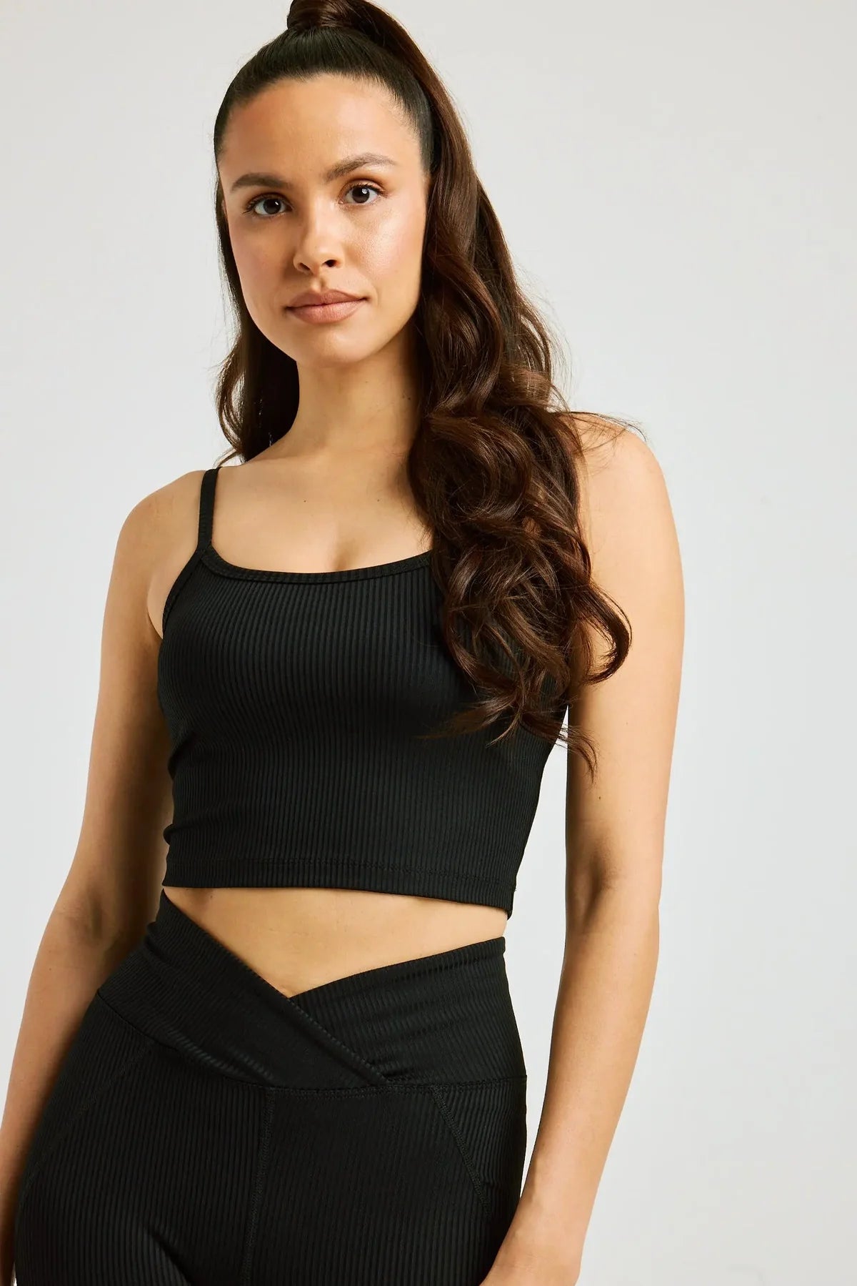RIBBED BRALETTE TANK