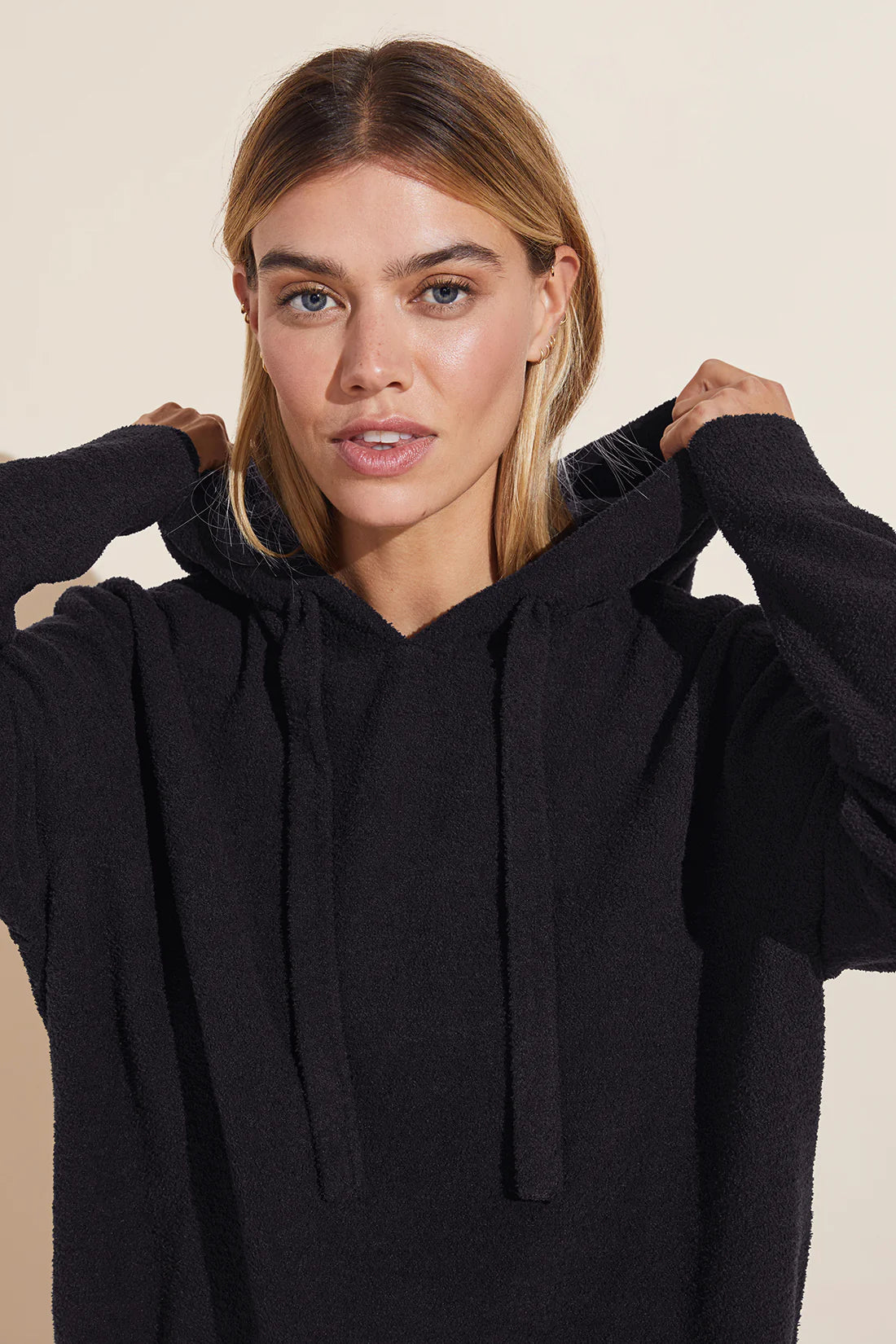 RECYCLED BOUCLE HOODIE