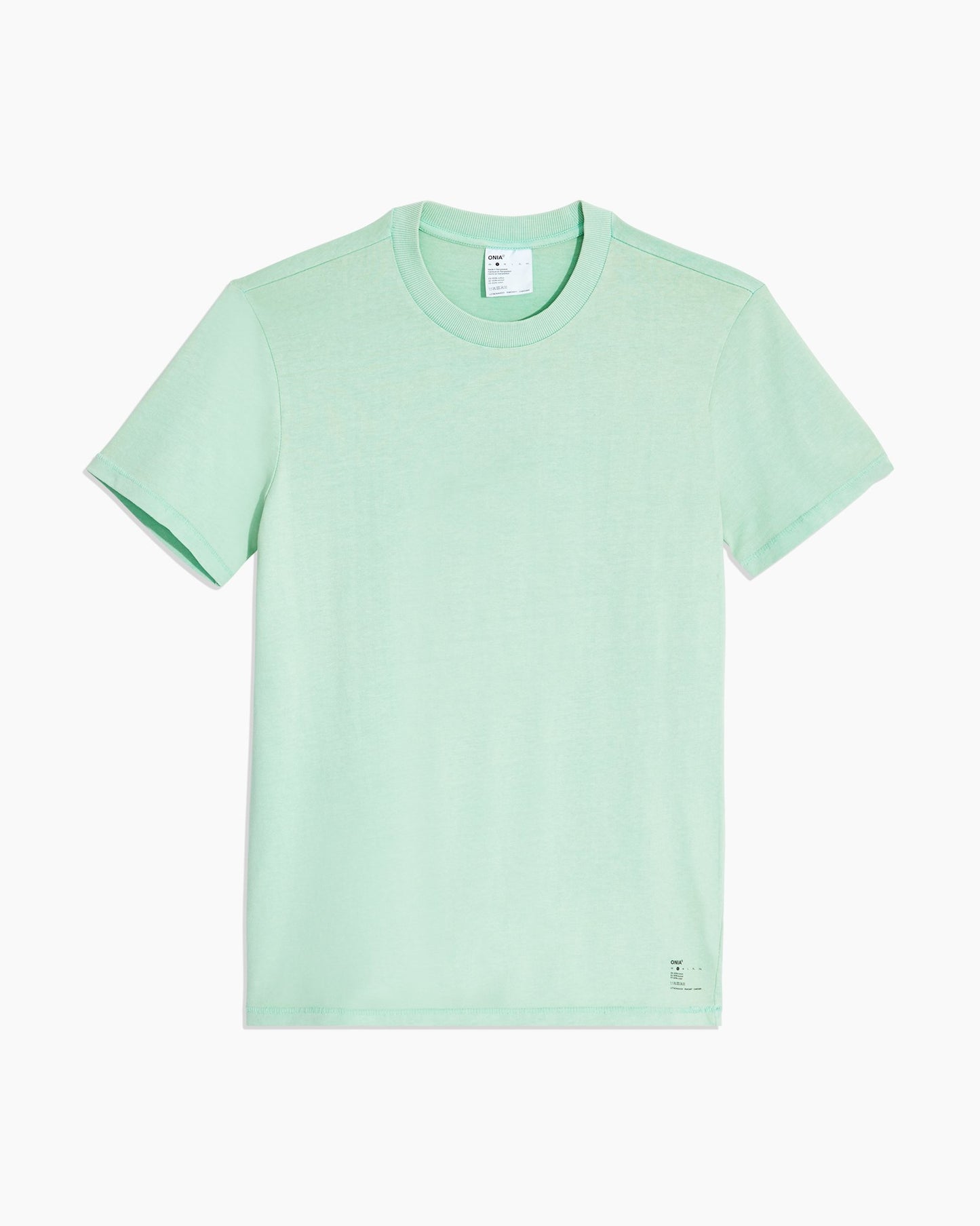 GARMENT DYED JERSEY CREWNECK TEE
