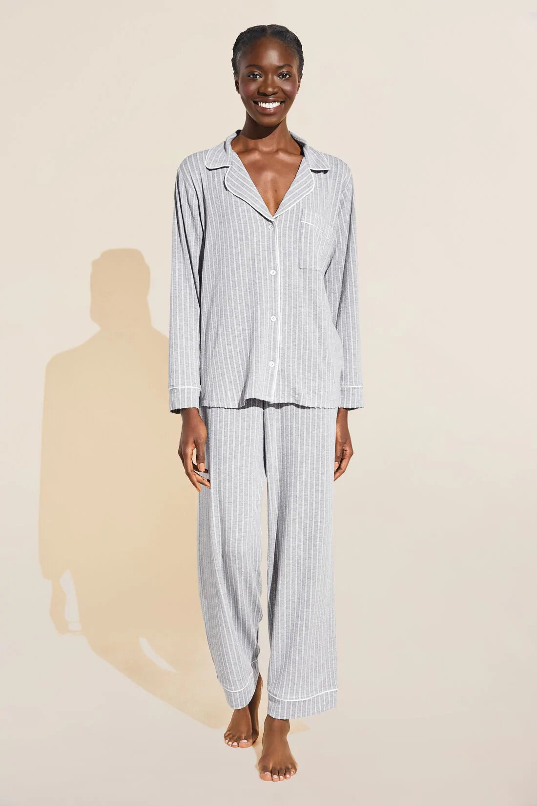 GISELE PRINTED LONG PJ SET