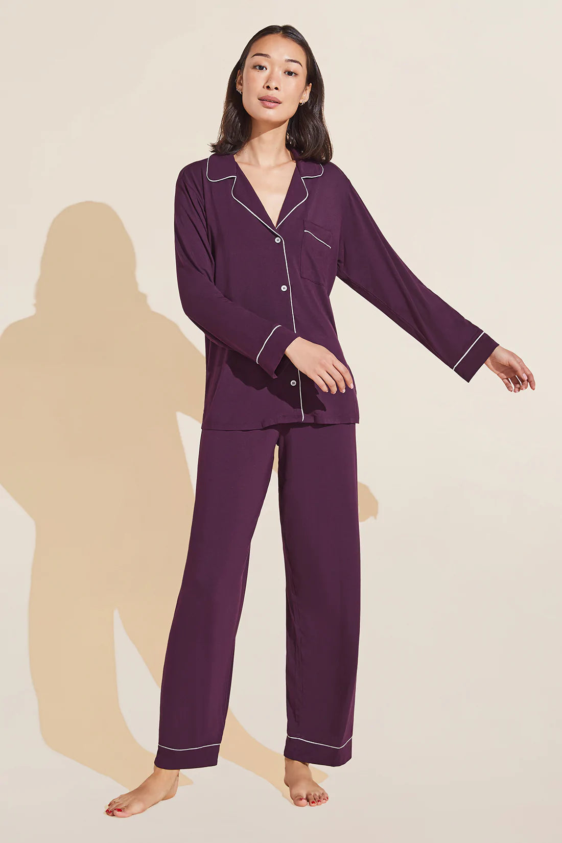 GISELE LONG PJ SET