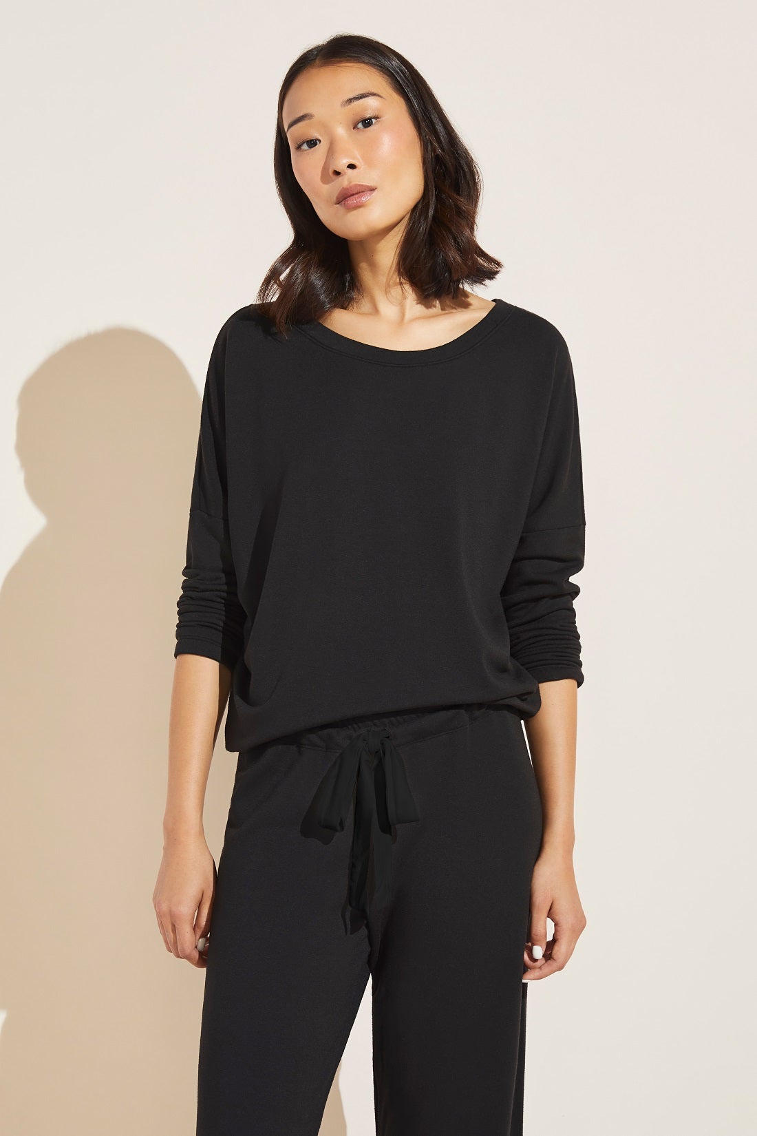 WINTER HEATHER SLOUCHY TOP