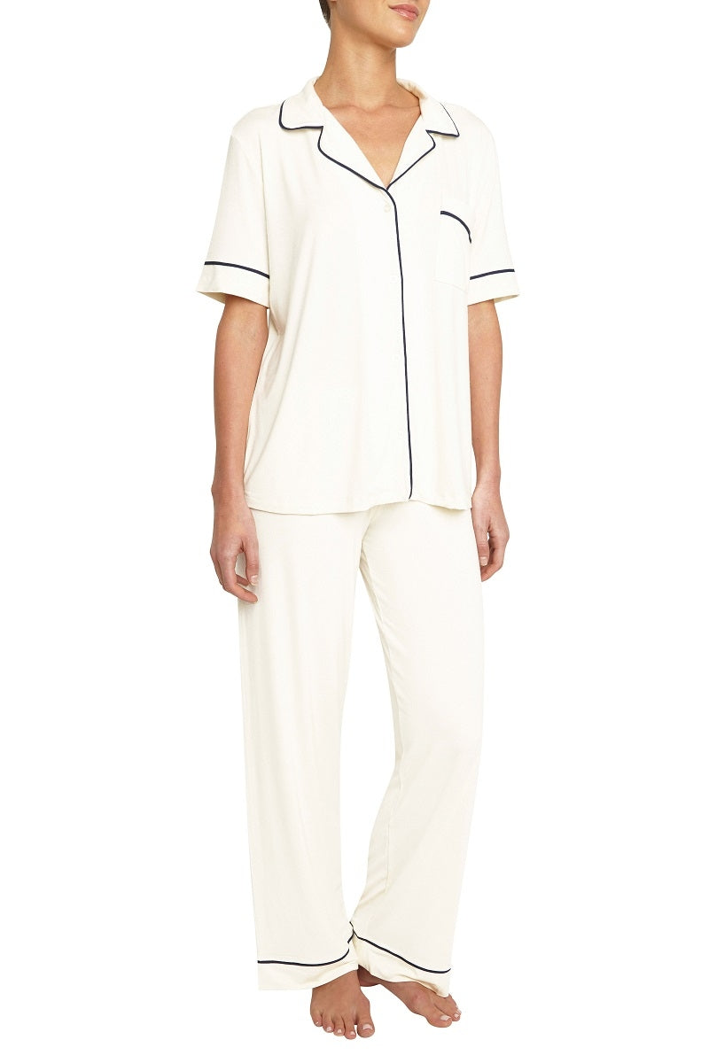 GISELE SHORT SLEEVE AND PANT PJ SET
