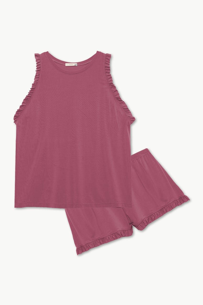 RUTHIE CARAVAN SLEEVELESS SHORT PJ SET