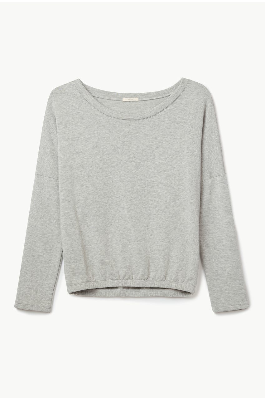 WINTER HEATHER SLOUCHY TOP
