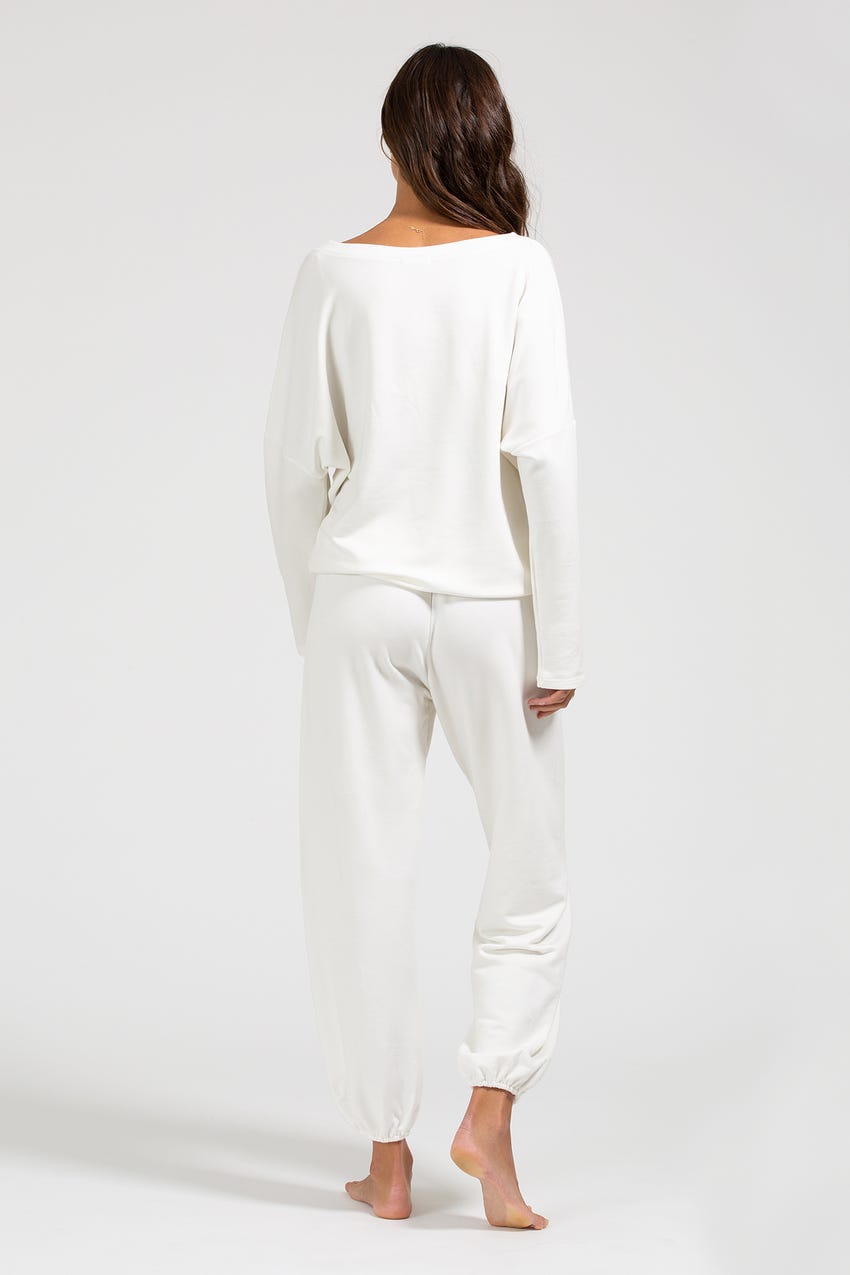 WINTER HEATHER SLOUCHY TOP