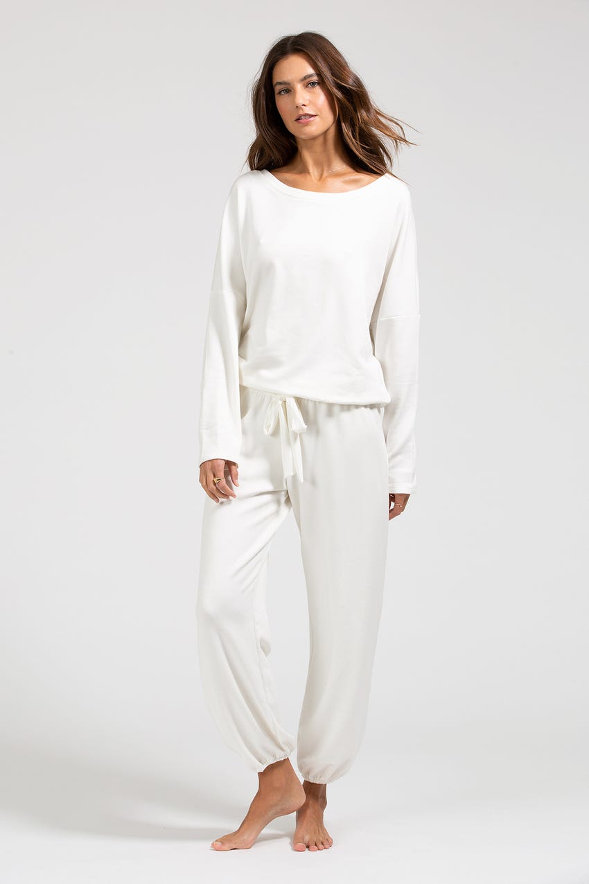WINTER HEATHER SLOUCHY TOP