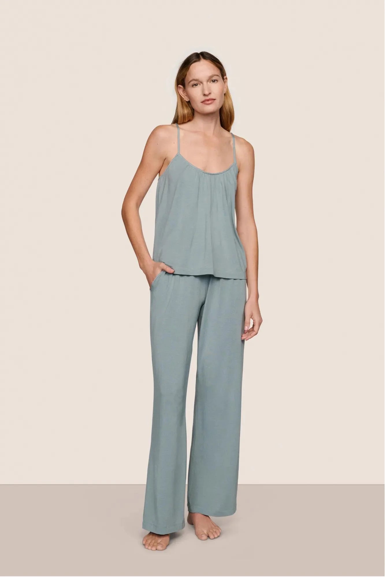 GISELE TENCEL MODAL CAMI & PANT PJ SET