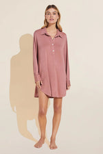 Load image into Gallery viewer, GISELE BOYFRIEND SLEEPSHIRT
