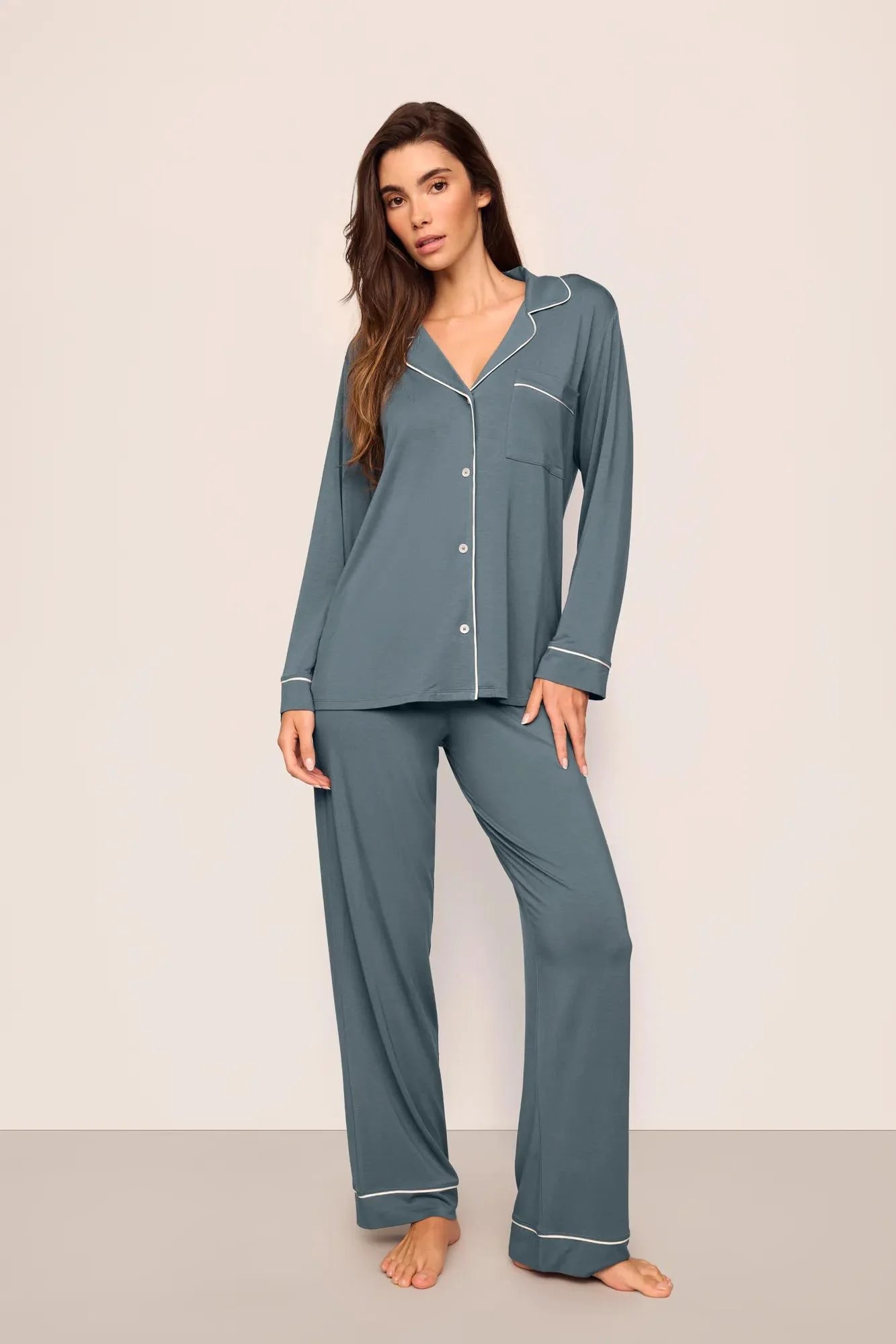 GISELE TENCEL MODAL LONG PJ SET