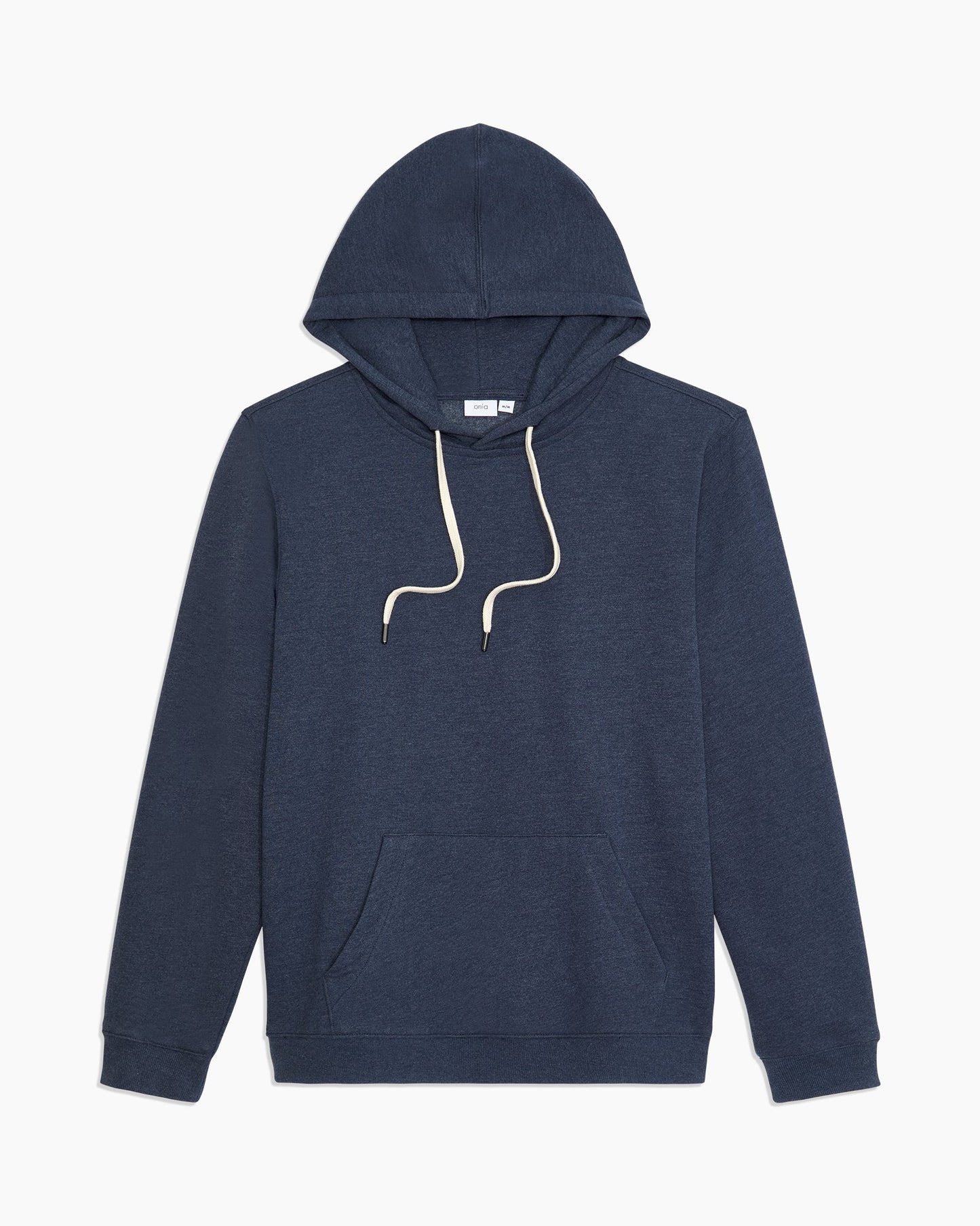 HEATHERED FRENCH TERRY HOODIE
