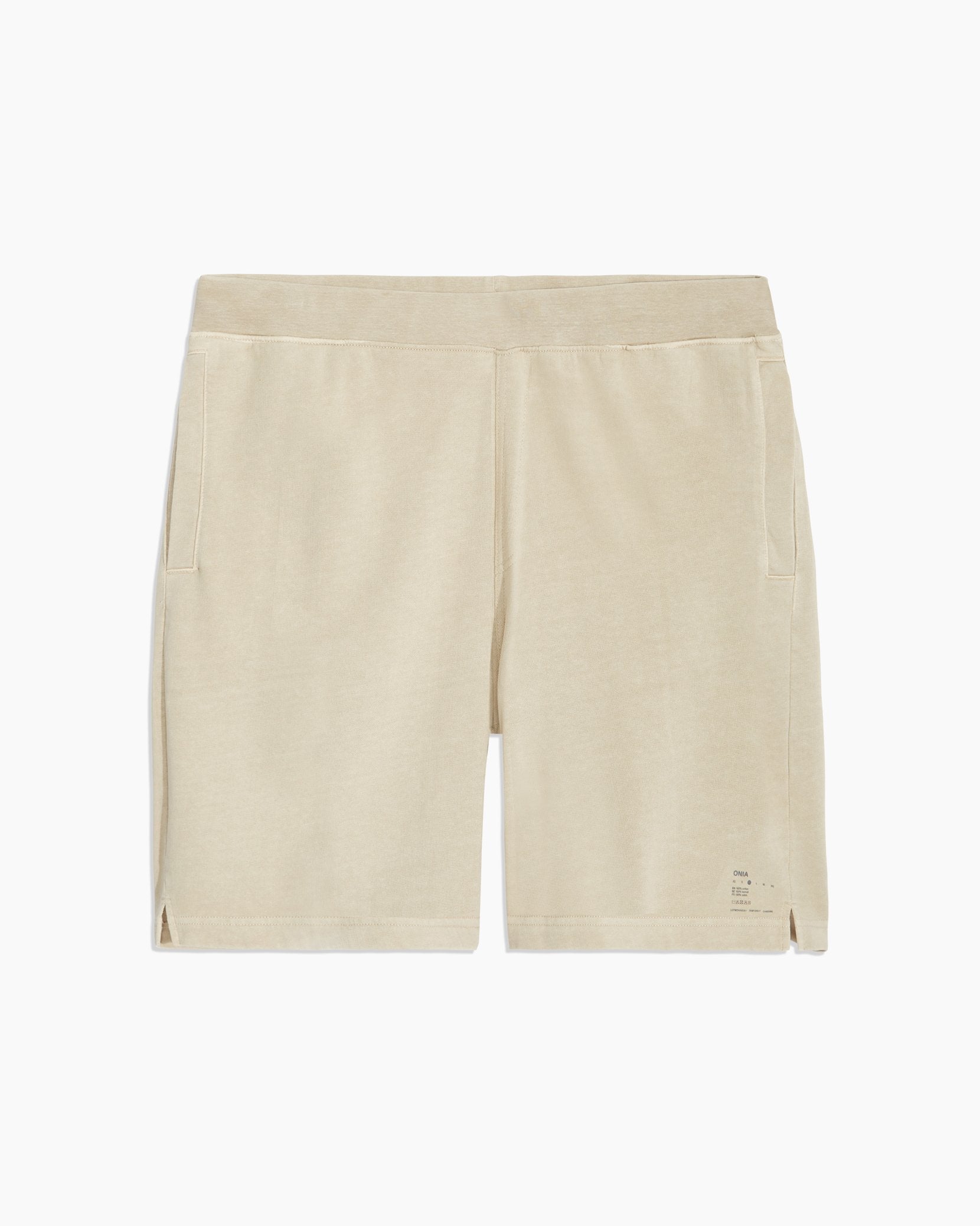 GARMENT DYED FRENCH TERRY SHORT