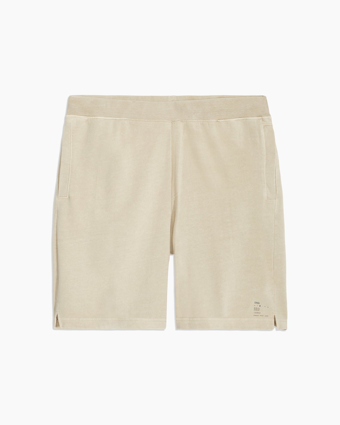 GARMENT DYED FRENCH TERRY SHORT